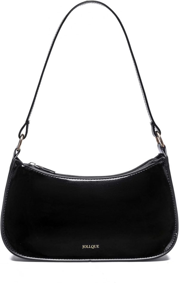Jollque Women Small Patent Leather BAG