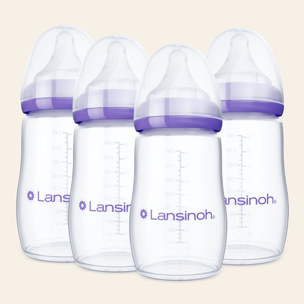 Lansinoh Anti-colic Bottles, Medium FLOW (M)