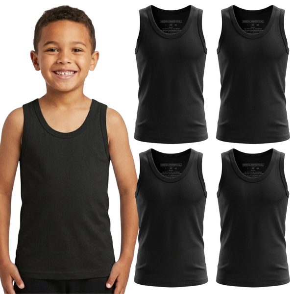 Youth 14/16 Brooklyn Vertical BOYS 4-PACK Undershi