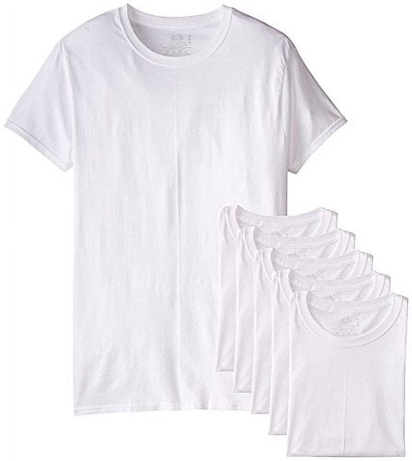 Fruit OF THE LOOM Men's 6-PACK V-neck T-shirt