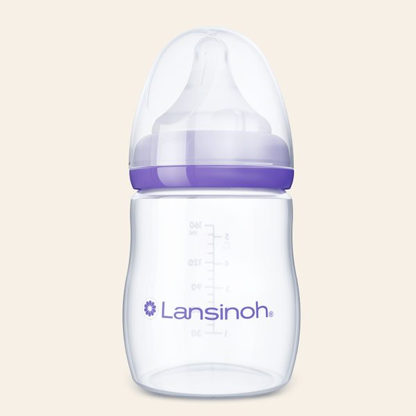 Lansinoh Anti-colic Bottles WITH Nipples 160ML