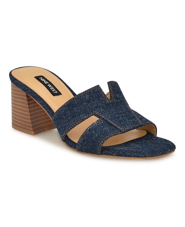 8 NINE WEST GRISELDA3-BLACK/NB Sandal