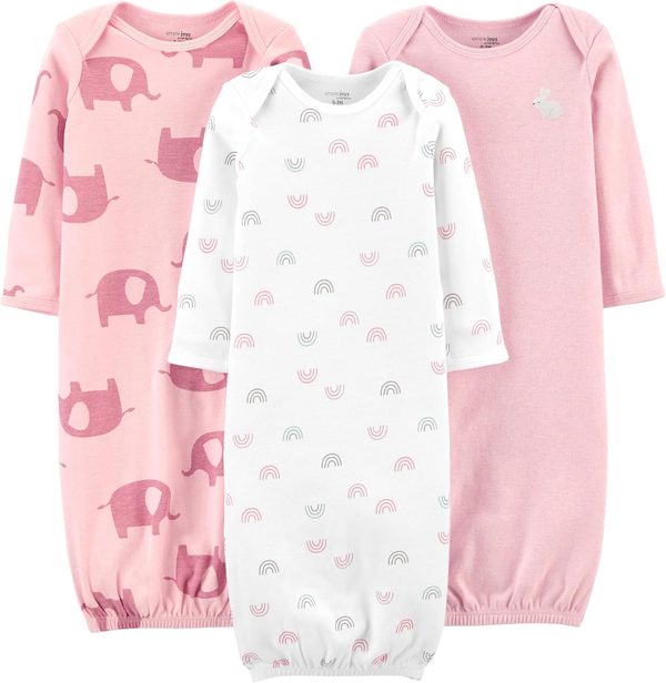 0M Carter's Simple JOYS Baby-girls Sleepers