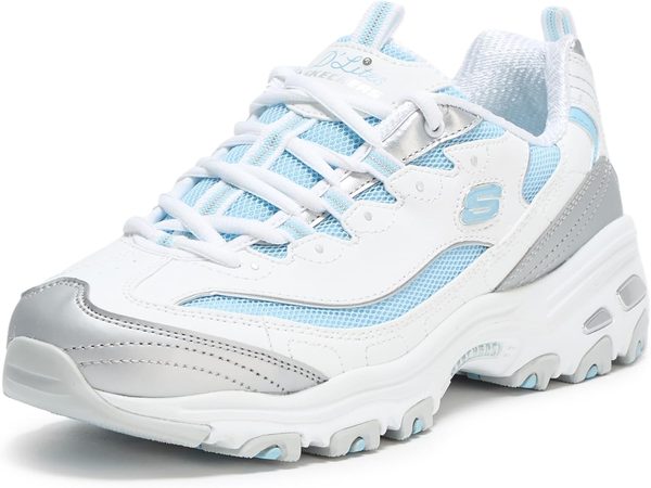 6 Skechers Womens D'lites-chromatic Sneaker