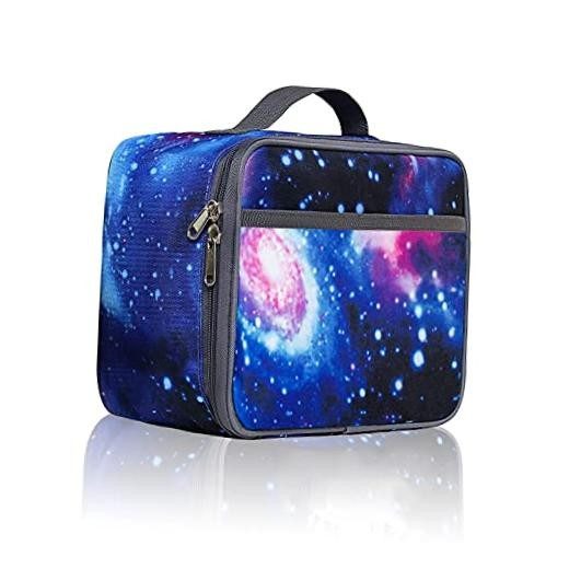 Galaxy Insulated Lunch BAG Cooler (blue)